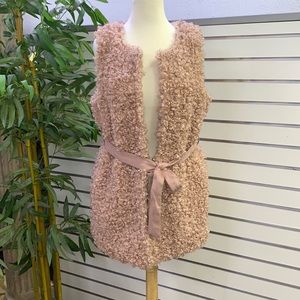NWT She + Sky Poodle Vest